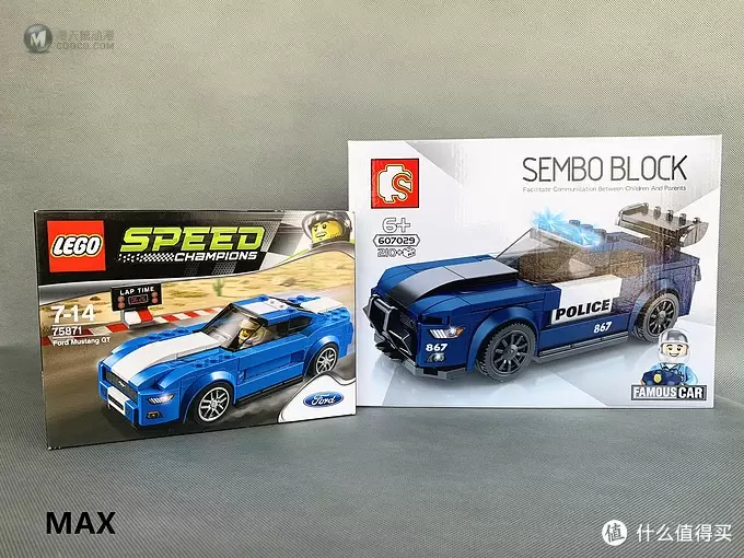 虚测评 篇二十八:乐高积木75871/森宝积木607029(福特-野马) 虚测评 篇二十八:乐高积木75871/森宝积木607029(福特-野马)