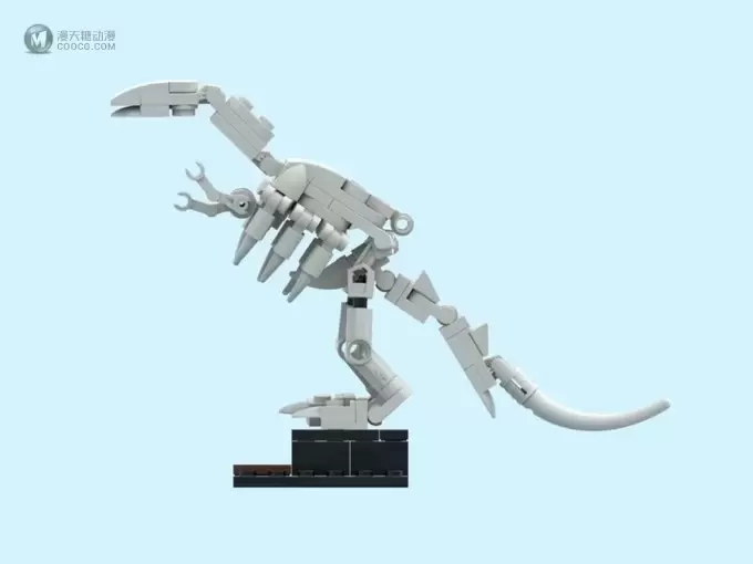 乐高21320恐龙化石重构MOC比赛优秀作品欣赏! 乐高21320恐龙化石重构MOC比赛优秀作品欣赏!