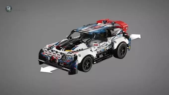 麻雀虽小?乐高和BBC Top Gear联合公布了 42109 遥控拉力赛车~ 麻雀虽小?乐高和BBC Top Gear联合公布了 42109 遥控拉力赛车~