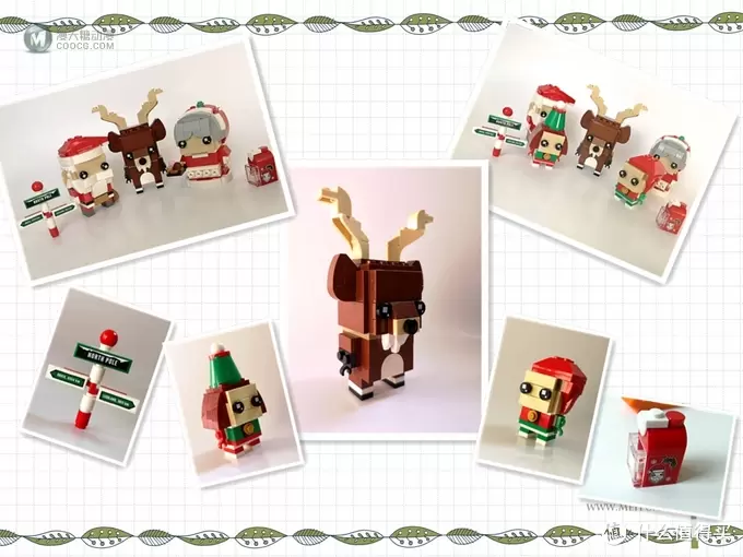 史上第一套三人装方头仔出现——Brickheadz 40353 Reindeer, Elf and Elfie 史上第一套三人装方头仔出现——Brickheadz 40353 Reindeer, Elf and Elfie