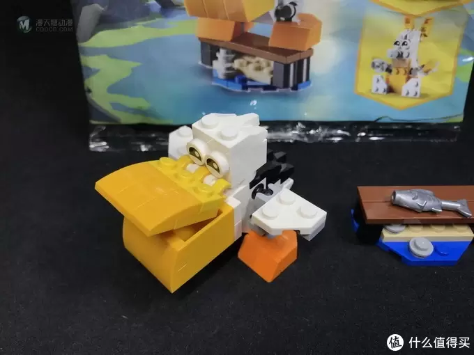 LEGO拼拼乐 篇三百零一:乐高三合一拼砌包30571鹈鹕 LEGO拼拼乐 篇三百零一:乐高三合一拼砌包30571鹈鹕