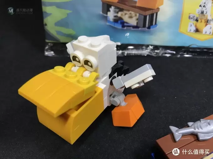 LEGO拼拼乐 篇三百零一:乐高三合一拼砌包30571鹈鹕 LEGO拼拼乐 篇三百零一:乐高三合一拼砌包30571鹈鹕