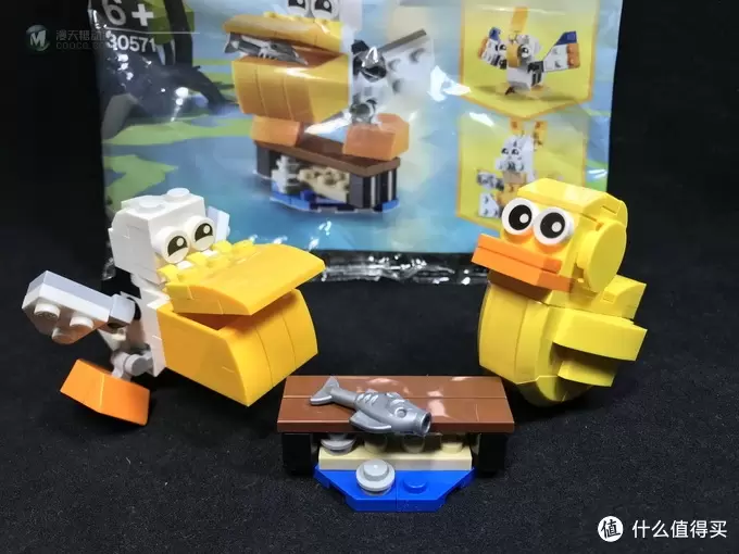 LEGO拼拼乐 篇三百零一:乐高三合一拼砌包30571鹈鹕 LEGO拼拼乐 篇三百零一:乐高三合一拼砌包30571鹈鹕
