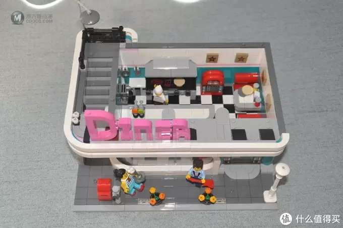 单反毁一生,LEGO穷三代 篇一百三十二:LEGO 乐高 街景 10260 Downtown Diner 美式怀旧餐厅 单反毁一生,LEGO穷三代 篇一百三十二:LEGO 乐高 街景 10260 Downtown Diner 美式怀旧餐厅