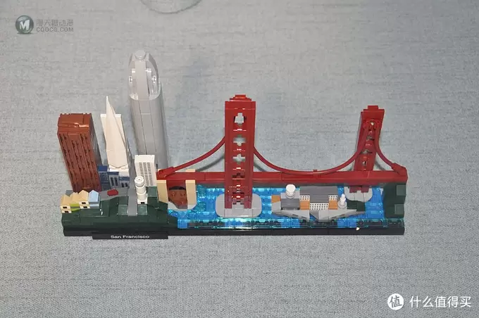 单反毁一生,LEGO穷三代 篇一百三十一:LEGO 乐高 Architecture 建筑系列 21043 San Francisco 旧金山 单反毁一生,LEGO穷三代 篇一百三十一:LEGO 乐高 Architecture 建筑系列 21043 San Francisco 旧金山