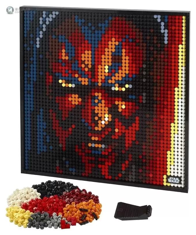 最新公布的乐高马赛克 LEGO Arts Set逼格相当高啊!完爆黑白! 最新公布的乐高马赛克 LEGO Arts Set逼格相当高啊!完爆黑白!