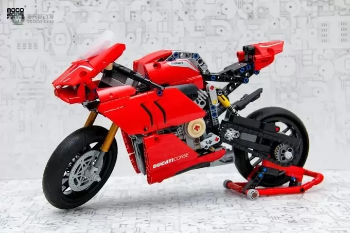 乐高科技系列新品42107杜卡迪Panigale V4 R测评 乐高科技系列新品42107杜卡迪Panigale V4 R测评