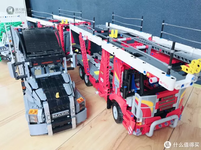 红色长龙 LEGO 42098 A模式 车辆运输车 开箱及拼搭体验 红色长龙 LEGO 42098 A模式 车辆运输车 开箱及拼搭体验