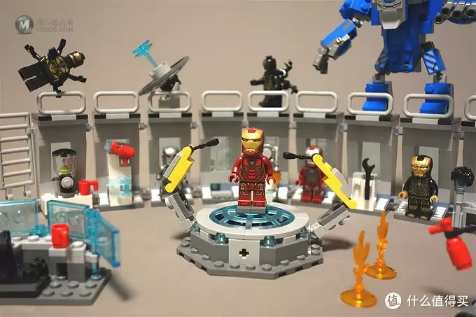 复联4我们不仅剧透 还实拍 之钢铁侠机甲陈列室 LEGO76125 复联4我们不仅剧透 还实拍 之钢铁侠机甲陈列室 LEGO76125