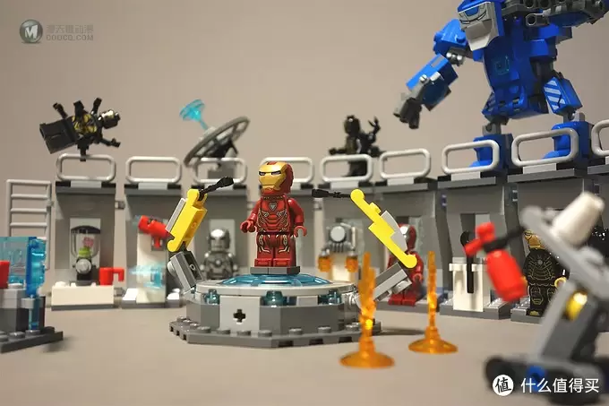复联4我们不仅剧透 还实拍 之钢铁侠机甲陈列室 LEGO76125 复联4我们不仅剧透 还实拍 之钢铁侠机甲陈列室 LEGO76125