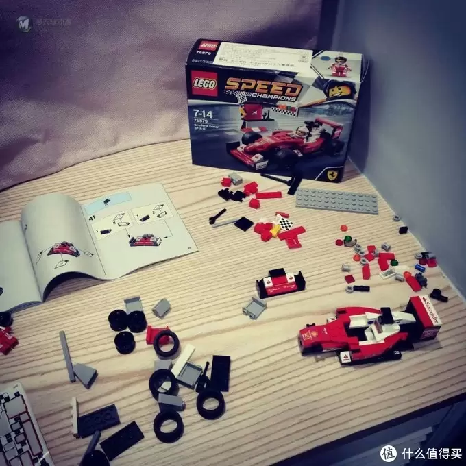 不错的练手小品 - 乐高 极速赛车系列75879 法拉利SF16-H F1赛车 不错的练手小品 - 乐高 极速赛车系列75879 法拉利SF16-H F1赛车