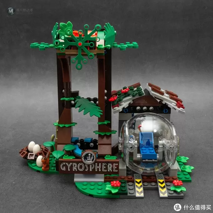 大恐龙与小卡车,还有小场景与机关:乐高侏罗纪世界系列75929食肉牛龙回旋舱大逃生 大恐龙与小卡车,还有小场景与机关:乐高侏罗纪世界系列75929食肉牛龙回旋舱大逃生