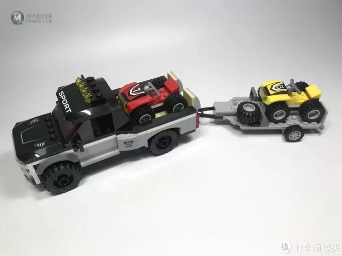 LEGO 乐高 拼拼乐 篇210:城市系列之 60148 全地形车赛车队 LEGO 乐高 拼拼乐 篇210:城市系列之 60148 全地形车赛车队