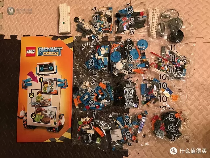 LEGO 乐高 Boost 可编程机器人开箱及简评 LEGO 乐高 Boost 可编程机器人开箱及简评