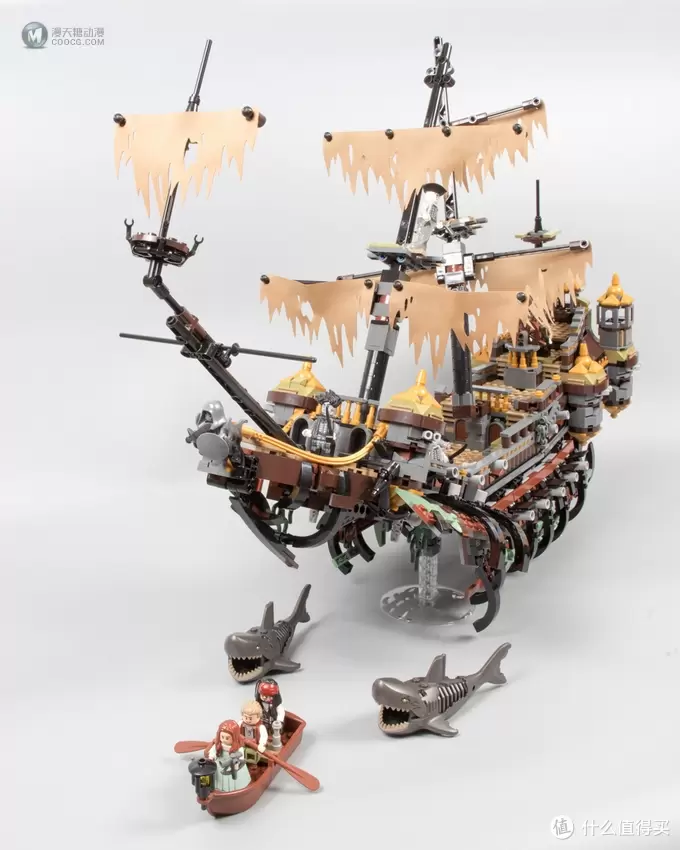 乘风破浪,幽魂残帆—LEGO 乐高 加勒比海盗 71042 沉默的玛丽号 评测 乘风破浪,幽魂残帆—LEGO 乐高 加勒比海盗 71042 沉默的玛丽号 评测