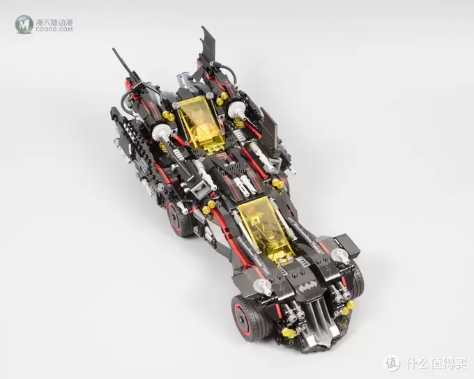 四神合体,蝙蝠归一:LEGO 乐高蝙蝠侠大电影 70917 终极蝙蝠车 评测 四神合体,蝙蝠归一:LEGO 乐高蝙蝠侠大电影 70917 终极蝙蝠车 评测
