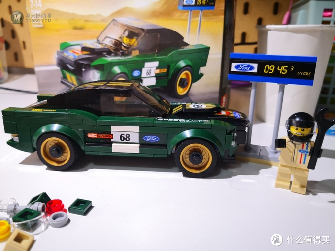 帅气的福特小车车!乐高 75884 乐高SPEED福特野马晒单 帅气的福特小车车!乐高 75884 乐高SPEED福特野马晒单