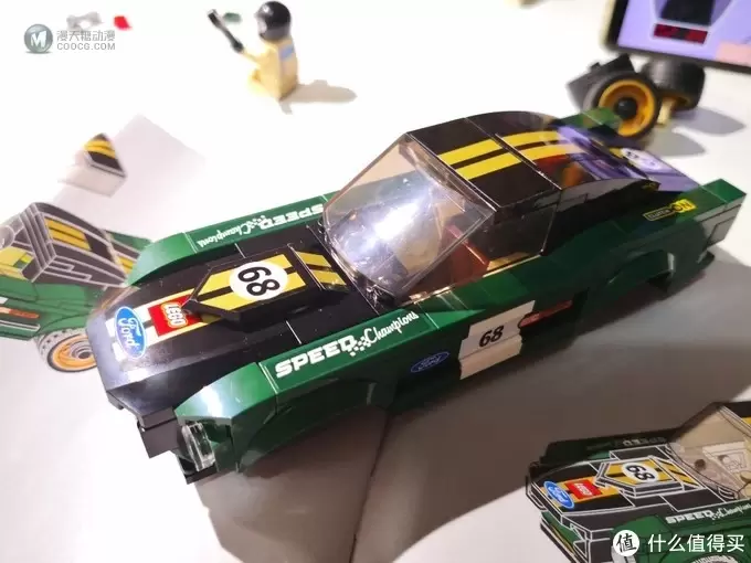 帅气的福特小车车!乐高 75884 乐高SPEED福特野马晒单 帅气的福特小车车!乐高 75884 乐高SPEED福特野马晒单