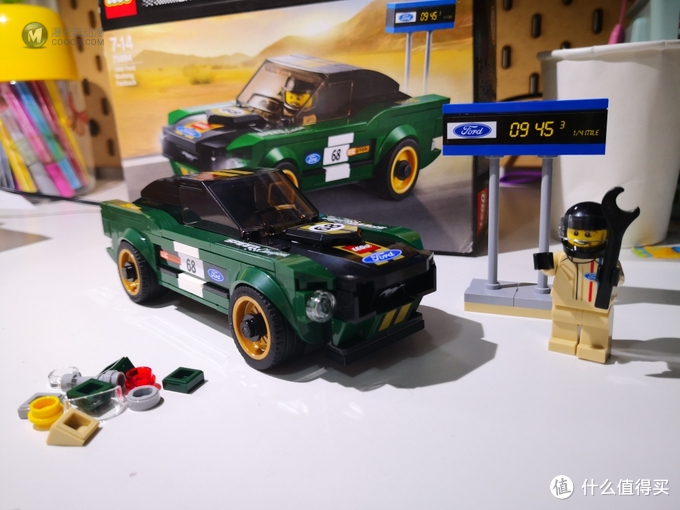 帅气的福特小车车!乐高 75884 乐高SPEED福特野马晒单 帅气的福特小车车!乐高 75884 乐高SPEED福特野马晒单