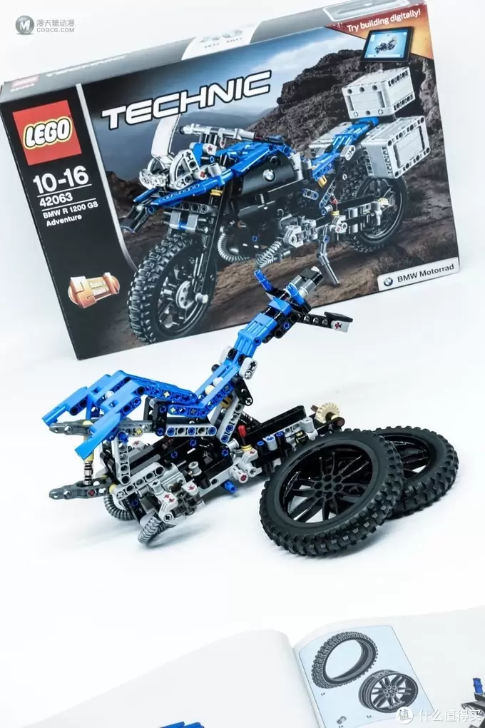 乐高科技组 宝马R1200 GS Adventure摩托车 详细测评 乐高科技组 宝马R1200 GS Adventure摩托车 详细测评