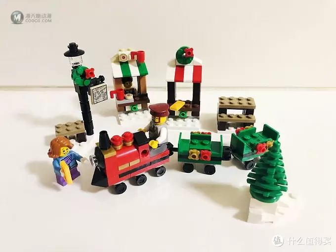 我和乐高 篇四:LEGO 40262 冬季火车之旅 我和乐高 篇四:LEGO 40262 冬季火车之旅