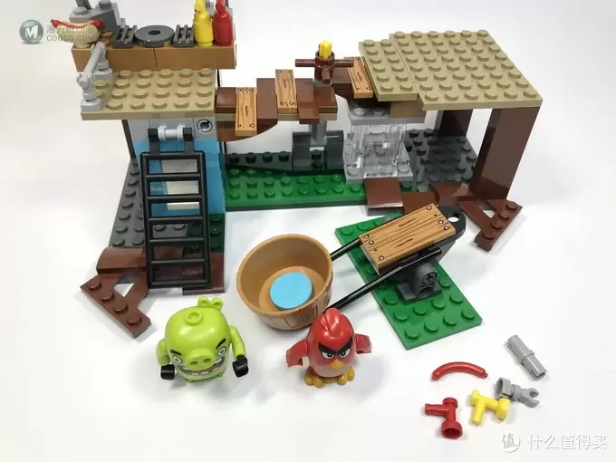 LEGO拼拼乐 篇二百九十三:乐高 Angry Birds 愤怒的小鸟系列 75824 捣毁猪猪城堡 LEGO拼拼乐 篇二百九十三:乐高 Angry Birds 愤怒的小鸟系列 75824 捣毁猪猪城堡