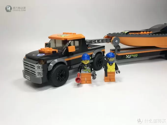 LEGO拼拼乐 篇二百八十九:LEGO 乐高 60085 城市系列 4X4赛艇运输车 LEGO拼拼乐 篇二百八十九:LEGO 乐高 60085 城市系列 4X4赛艇运输车