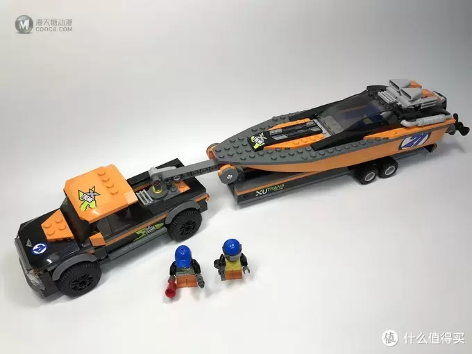 LEGO拼拼乐 篇二百八十九:LEGO 乐高 60085 城市系列 4X4赛艇运输车 LEGO拼拼乐 篇二百八十九:LEGO 乐高 60085 城市系列 4X4赛艇运输车