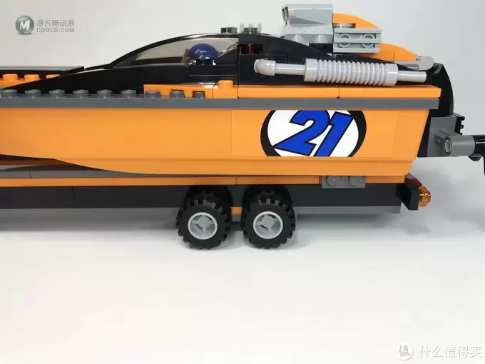 LEGO拼拼乐 篇二百八十九:LEGO 乐高 60085 城市系列 4X4赛艇运输车 LEGO拼拼乐 篇二百八十九:LEGO 乐高 60085 城市系列 4X4赛艇运输车