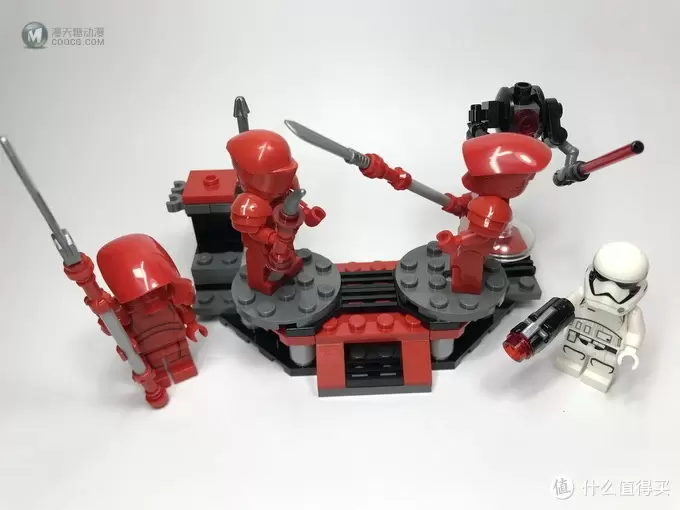 LEGO拼拼乐 篇五十三:一堆“小龙虾”:LEGO 乐高星球大战Star Wars 系列 菁英禁卫兵战斗套装 LEGO拼拼乐 篇五十三:一堆“小龙虾”:LEGO 乐高星球大战Star Wars 系列 菁英禁卫兵战斗套装