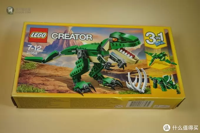 性价比巨高的三合一套装:LEGO 乐高 31058 凶猛霸王龙 性价比巨高的三合一套装:LEGO 乐高 31058 凶猛霸王龙