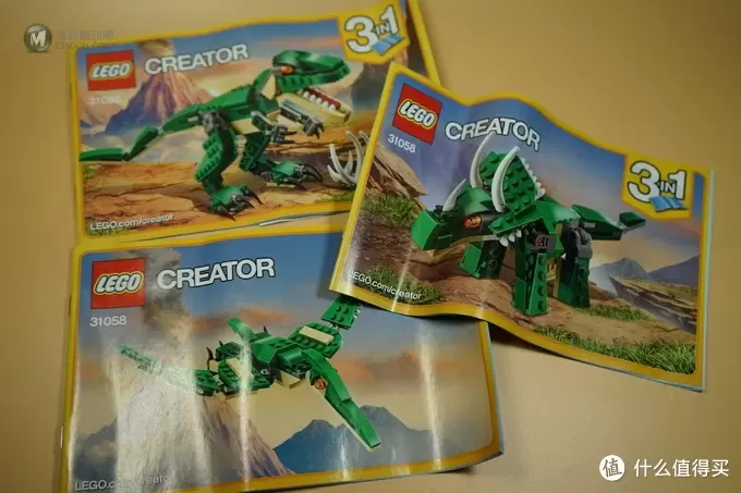 性价比巨高的三合一套装:LEGO 乐高 31058 凶猛霸王龙 性价比巨高的三合一套装:LEGO 乐高 31058 凶猛霸王龙