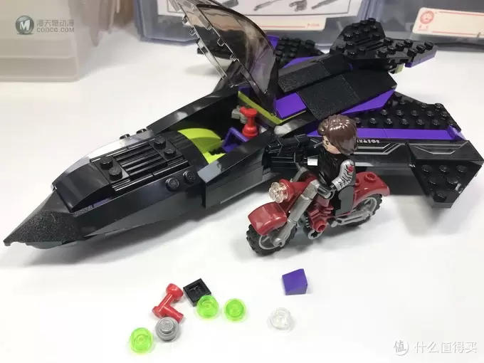 LEGO 乐高 拼拼乐 篇214:超级英雄系列之 76047 黑豹追击战 LEGO 乐高 拼拼乐 篇214:超级英雄系列之 76047 黑豹追击战