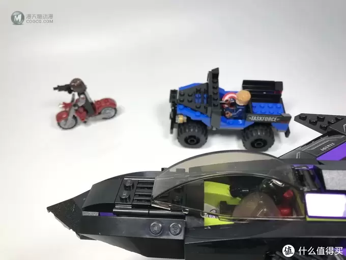 LEGO 乐高 拼拼乐 篇214:超级英雄系列之 76047 黑豹追击战 LEGO 乐高 拼拼乐 篇214:超级英雄系列之 76047 黑豹追击战