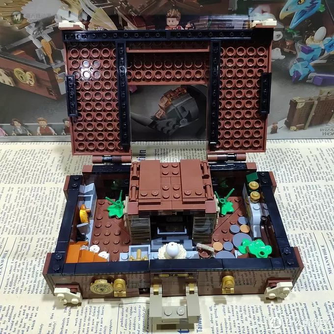打开神奇皮箱:LEGO 75952纽特的神奇皮箱开箱 打开神奇皮箱:LEGO 75952纽特的神奇皮箱开箱