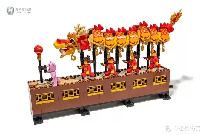 上下翻飞,龙庆吉祥!乐高80102 舞龙套装 上下翻飞,龙庆吉祥!乐高80102 舞龙套装