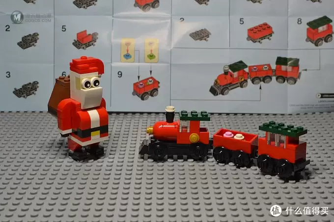 何以解忧,有我乐高 篇十五:应景拼搭—Lego拼砌包之30543圣诞小火车+30478圣诞老人 何以解忧,有我乐高 篇十五:应景拼搭—Lego拼砌包之30543圣诞小火车+30478圣诞老人