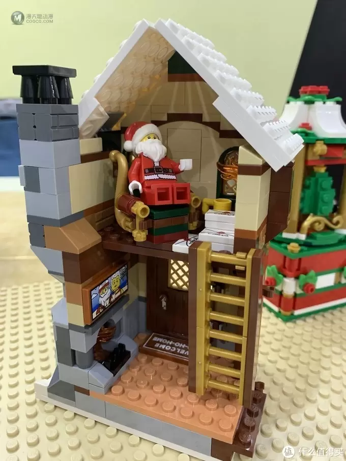 充满温馨的冬季套装:LEGO 乐高 10245 圣诞老人工作室 充满温馨的冬季套装:LEGO 乐高 10245 圣诞老人工作室