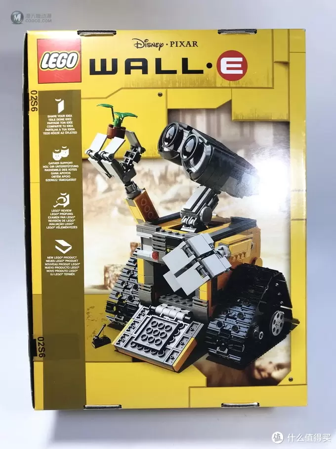 LEGO 乐高 拼拼乐 篇168:最佳理财套装 21303 瓦力 Wall-E,那年你买了吗? LEGO 乐高 拼拼乐 篇168:最佳理财套装 21303 瓦力 Wall-E,那年你买了吗?