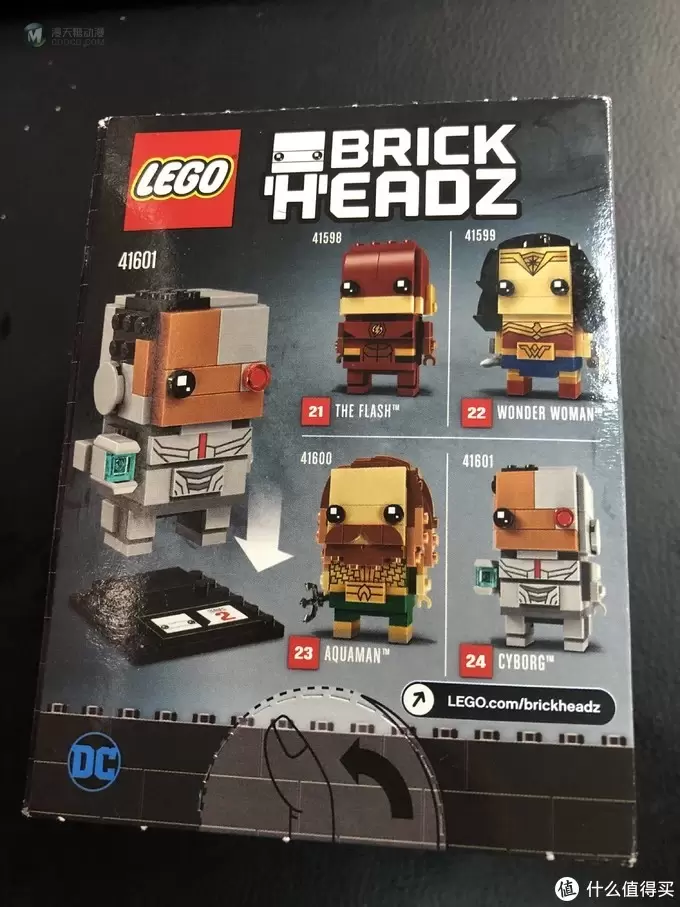 LEGO 篇二:LEGO 乐高 正义联盟之钢骨Cyborg 开箱 LEGO 篇二:LEGO 乐高 正义联盟之钢骨Cyborg 开箱
