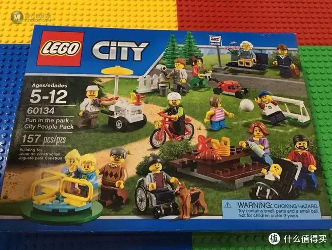 LEGO 乐高 60134 公园人仔包拼装晒物 LEGO 乐高 60134 公园人仔包拼装晒物