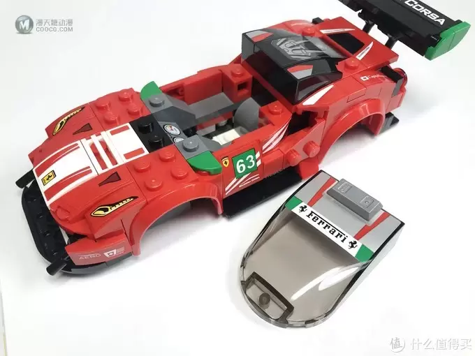 百元名车:LEGO 乐高 赛车系列 75886 法拉利488GT3 Scuderia Corsa车队 百元名车:LEGO 乐高 赛车系列 75886 法拉利488GT3 Scuderia Corsa车队