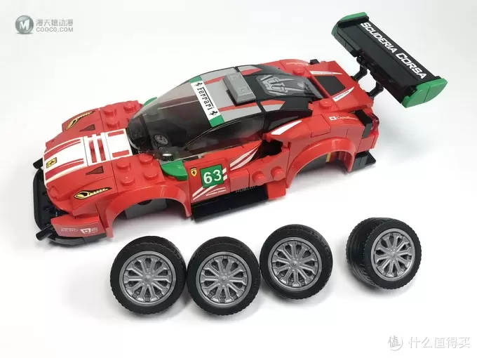 百元名车:LEGO 乐高 赛车系列 75886 法拉利488GT3 Scuderia Corsa车队 百元名车:LEGO 乐高 赛车系列 75886 法拉利488GT3 Scuderia Corsa车队