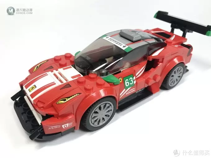 百元名车:LEGO 乐高 赛车系列 75886 法拉利488GT3 Scuderia Corsa车队 百元名车:LEGO 乐高 赛车系列 75886 法拉利488GT3 Scuderia Corsa车队