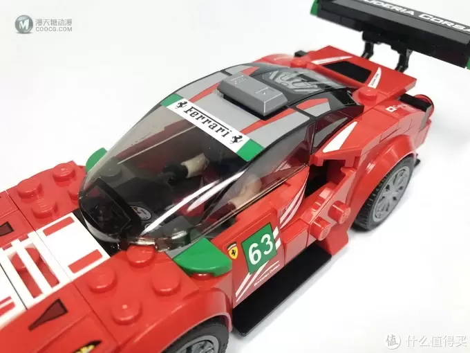 百元名车:LEGO 乐高 赛车系列 75886 法拉利488GT3 Scuderia Corsa车队 百元名车:LEGO 乐高 赛车系列 75886 法拉利488GT3 Scuderia Corsa车队
