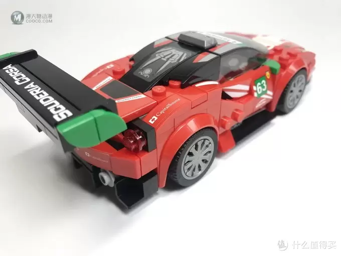 百元名车:LEGO 乐高 赛车系列 75886 法拉利488GT3 Scuderia Corsa车队 百元名车:LEGO 乐高 赛车系列 75886 法拉利488GT3 Scuderia Corsa车队