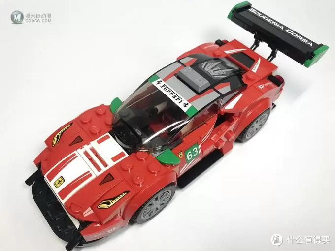 百元名车:LEGO 乐高 赛车系列 75886 法拉利488GT3 Scuderia Corsa车队 百元名车:LEGO 乐高 赛车系列 75886 法拉利488GT3 Scuderia Corsa车队