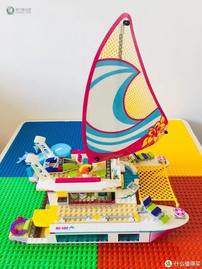 扬帆起航—LEGO 乐高 41317 阳光号游艇 开箱晒物 扬帆起航—LEGO 乐高 41317 阳光号游艇 开箱晒物