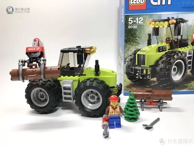 玩法多样:LEGO 乐高 城市系列 60181 林业工程车 玩法多样:LEGO 乐高 城市系列 60181 林业工程车