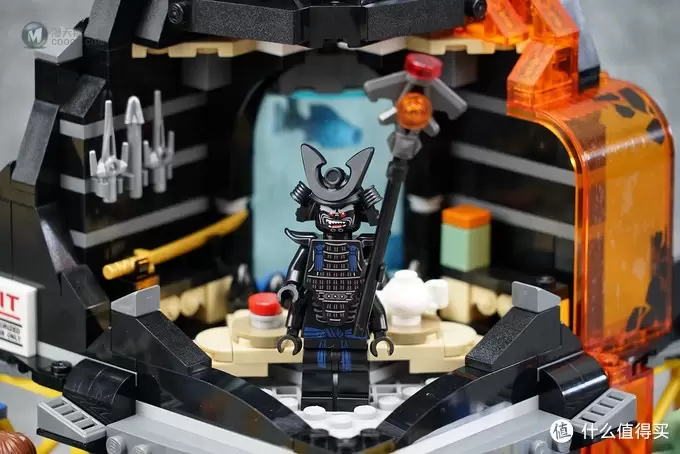 有品位的大魔王:LEGO 乐高 幻影忍者 加满都魔王的火山熔岩基地 70631评测 有品位的大魔王:LEGO 乐高 幻影忍者 加满都魔王的火山熔岩基地 70631评测